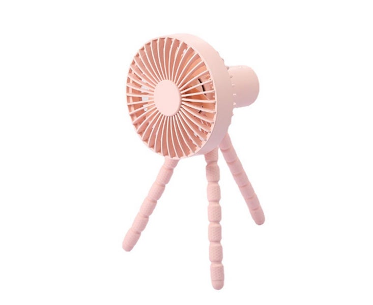 F1010 360 Degree Adjustment Desktop USB Charging Versatile Octopus Fan Carousel 1