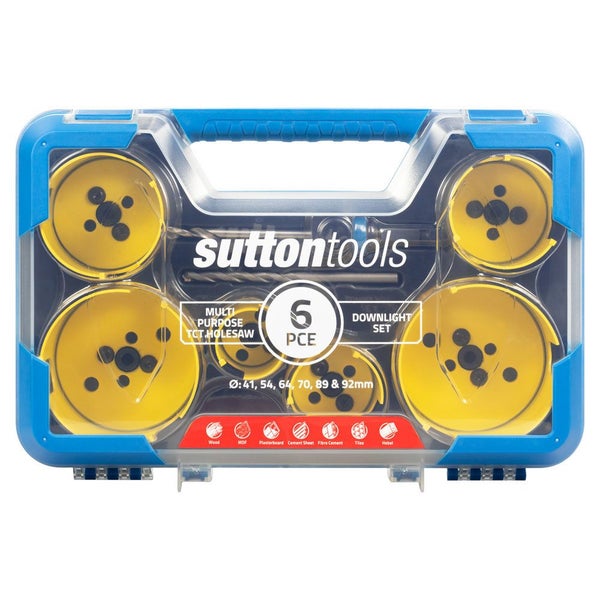 Sutton Multipurpose TCT Holesaw Downlight Set Carousel 1