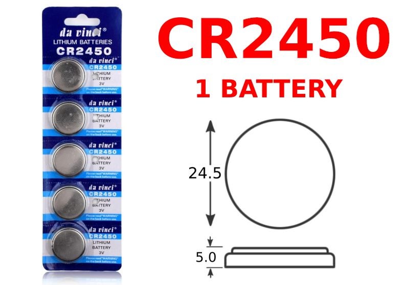 CR2450 Battery - 1 Battery Carousel 1