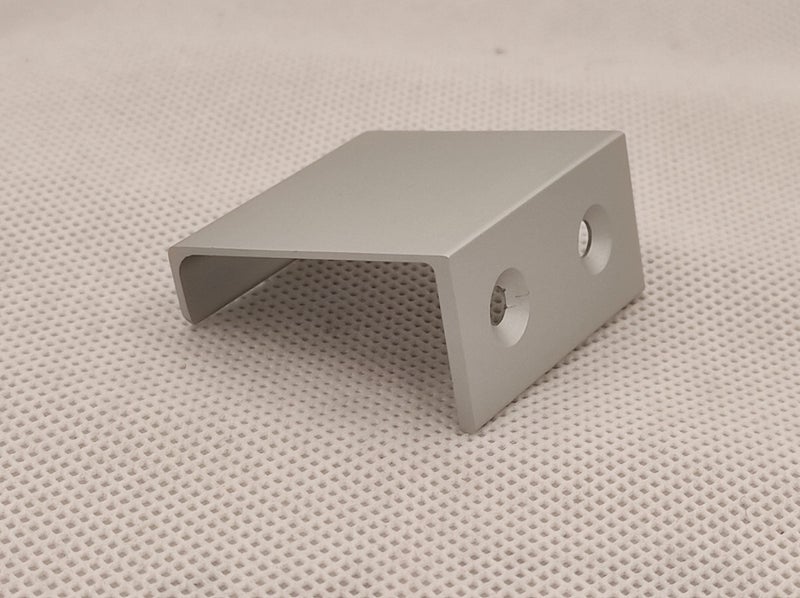 Edge Pull Straight Matt Silver - 40mm Carousel 2