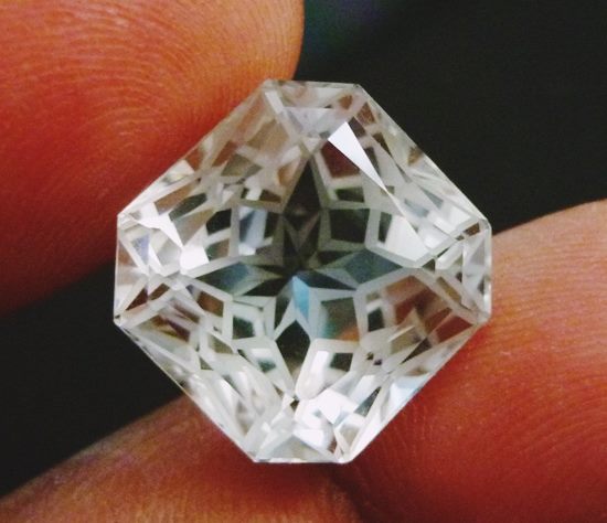 23.77CT RARE UNHEATED EXCELLENT CUSTOM CUT 100% NATURAL COLOURLESS WHITE TOPAZ Carousel 2
