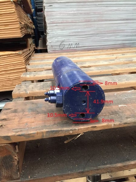 Hydraulic Tensioning Cylinder for digger - CAT / Hitachi / Sumitomo Carousel 2