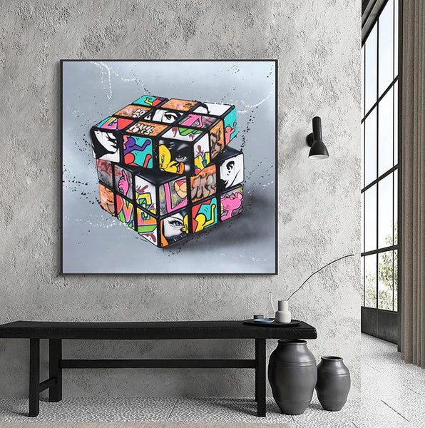 ON SALE FREE SHIPPING - 1 Piece Canvas Print - Pop Art Carousel 2