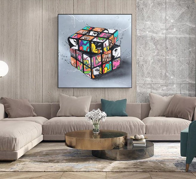 ON SALE FREE SHIPPING - 1 Piece Canvas Print - Pop Art Carousel 3