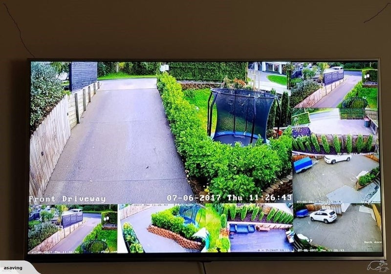 CCTV 16 Channels Q-See DVR & 10 Camera 2MP Kit Carousel 2