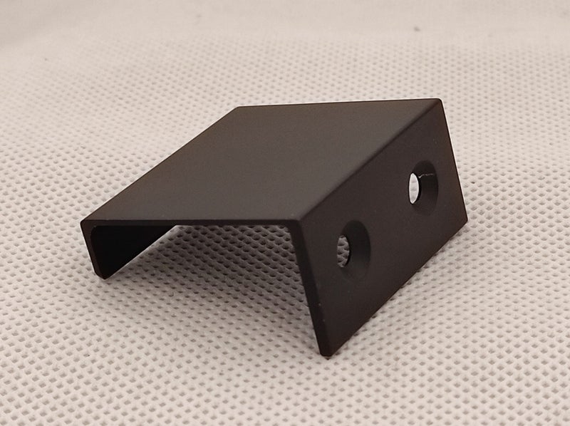 Edge Pull Straight Black - 40mm Carousel 2