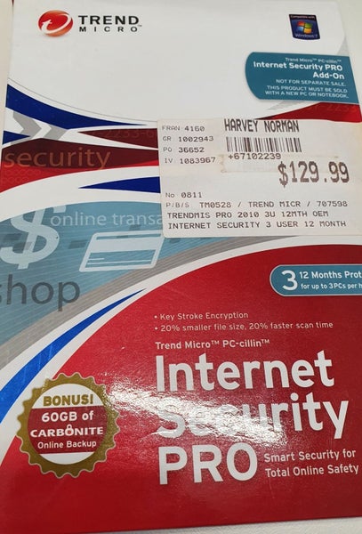 Trend Micro Internet Security Antivirus, 2010, New Carousel 1