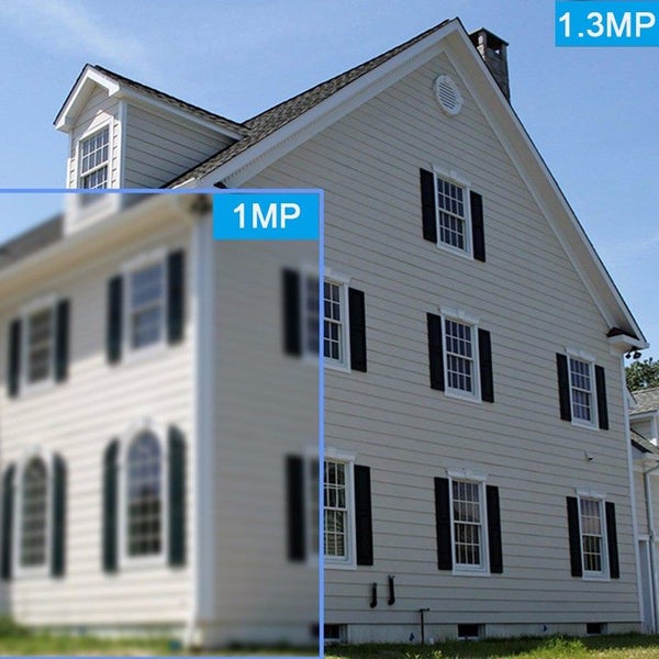 Saqicam 4CH Security DVR 2PCS 1.3MP Indoor Dome Cameras CCTV Package DIY Kit Carousel 2