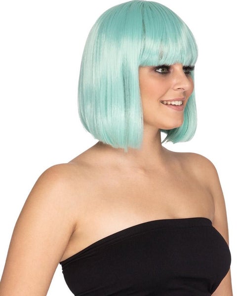 Fashion Deluxe Soft Mint Bob Wig Carousel 2