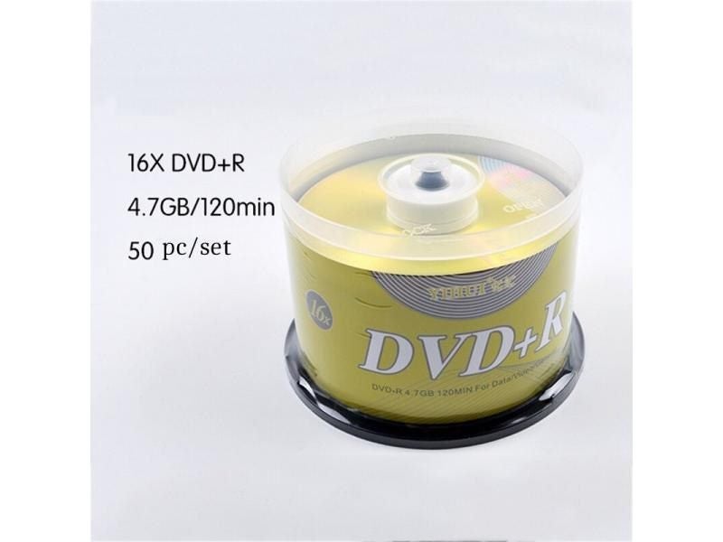 Freeship 50/lot DVD Drives Blank DVD R CD Disk 4.7GB 16X Bluray Write Once Data Carousel 2