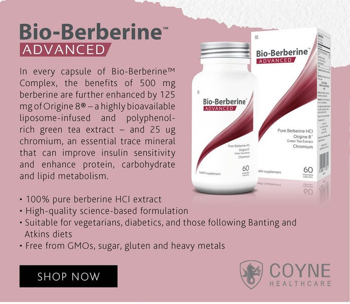 Coyne Healthcare Bio-Berberine Advanced 60 Vege Capsules | HealthPorter NZ Carousel 2