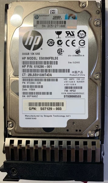 HP 300GB 10k SAS Hard Drive Carousel 1