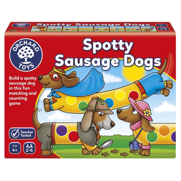 Orchard Toys Spotty Sausage Dogs Game Carousel 1