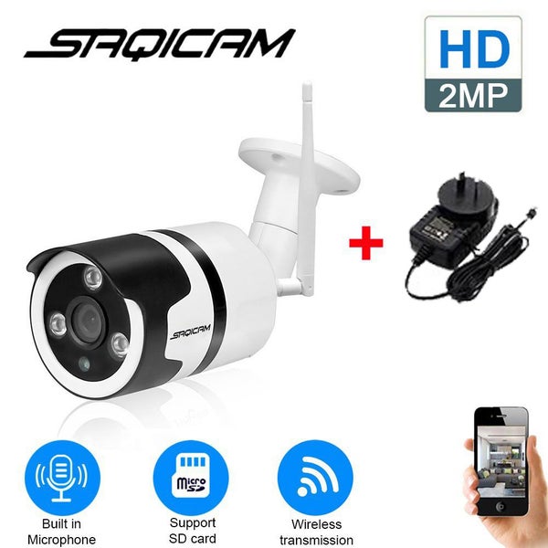 Saqicam 2MP Wifi IP Camera HD Outdoor Weatherproof Video Surveillance Camera Carousel 1