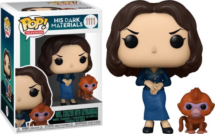 His Dark Materials - Mrs. Coulter with Monkey Daemon Pop! Vinyl Figure Carousel 1