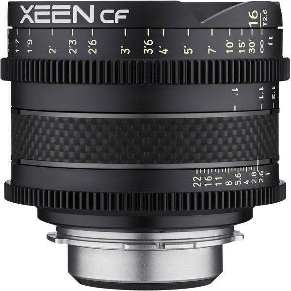 SAMYANG LENS 16MM T2.6 XEEN CARBON FIBRE CINE MF SONY E Carousel 1