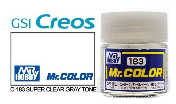 Gunze - C183 Mr Color Semi Gloss Super Clear Grey Tone Carousel 1