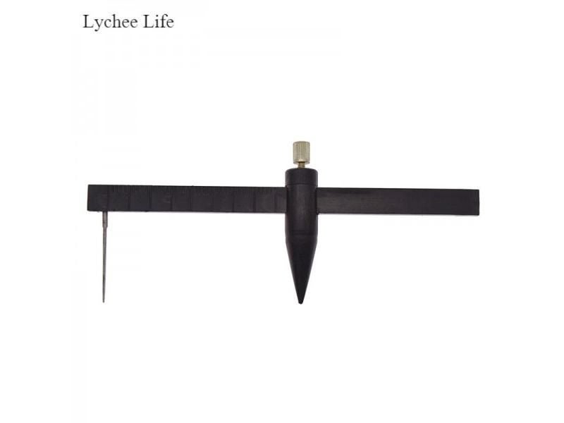 Lychee Life Plastic Compass Circle Cutter Tools Caliper For Clay Pottery Carousel 1
