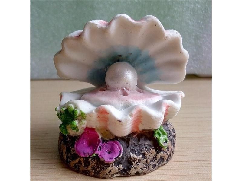 Pearl Shell Air Bubble Stone Fish Tank Decoration Aquarium Decor Air Stone Air Carousel 2