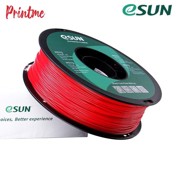 eSUN PETG FIRE ENGINE RED 1.75mm 3D PRINTER FILAMENT 1kg/2.2lbs Carousel 2