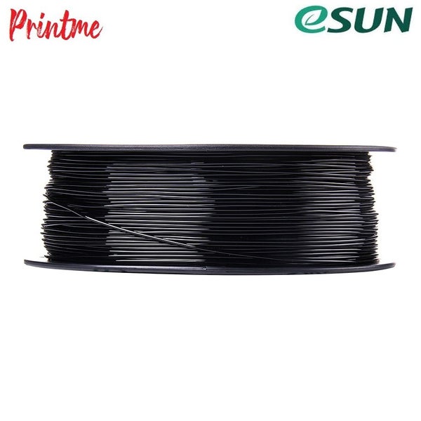 eSUN PETG SOLID BLACK 1.75mm 3D PRINTER FILAMENT 1kg/2.2lbs Carousel 10