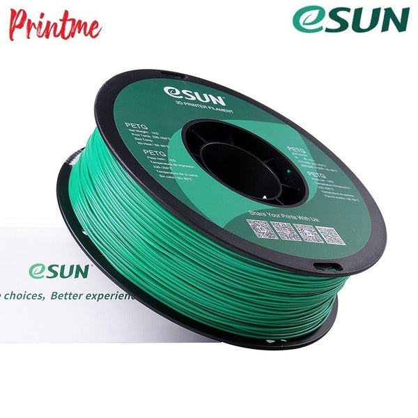 eSUN PETG SOLID GREEN 1.75mm 3D PRINTER FILAMENT 1kg/2.2lbs Carousel 2