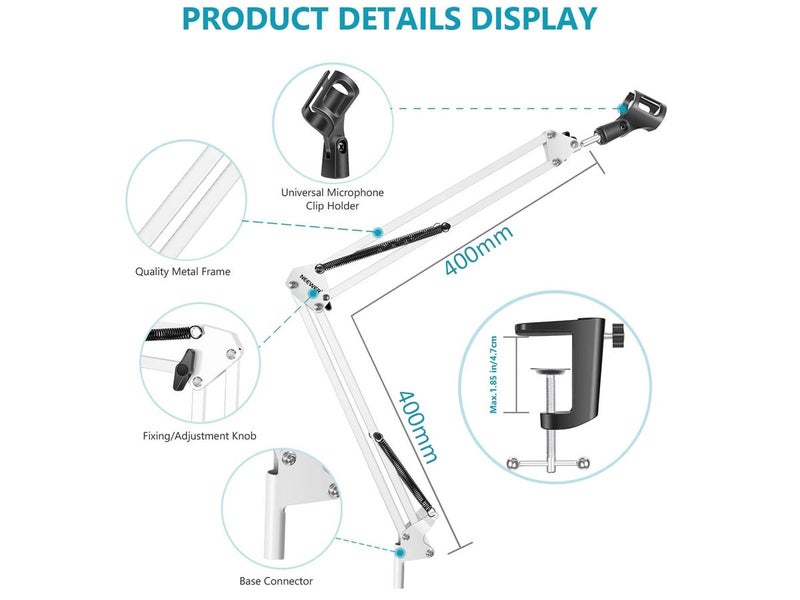 Microphone Scissor Arm Mic Stand Local Clearance Carousel 2