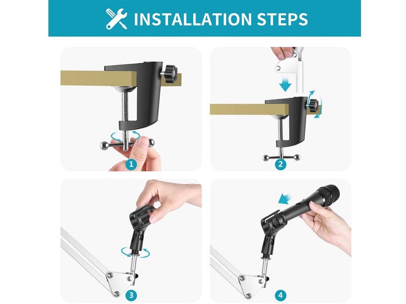 Microphone Scissor Arm Mic Stand Local Clearance Carousel 5