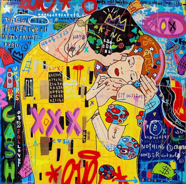 Free Shipping: 1 Panel Canvas art - Pop Art Carousel 1