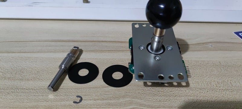 Detachable Shaft for Sanwa stick JLF, Acrycade Gear Upgraded version Carousel 1