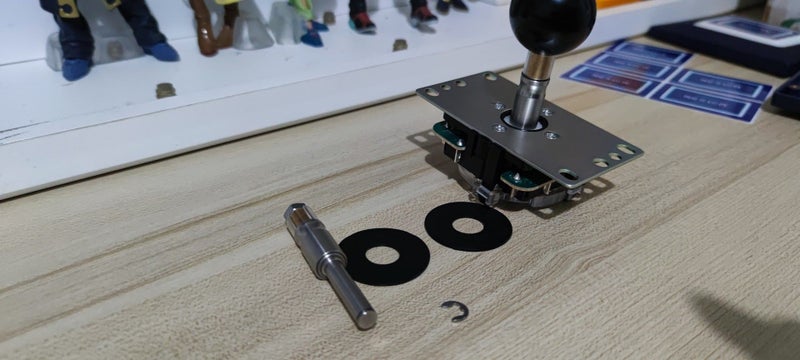 Detachable Shaft for Sanwa stick JLF, Acrycade Gear Upgraded version Carousel 2