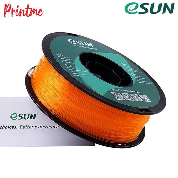 eSUN PLA GLASS ORANGE 1.75mm 3D PRINTER FILAMENT 1kg/2.2lbs Carousel 1