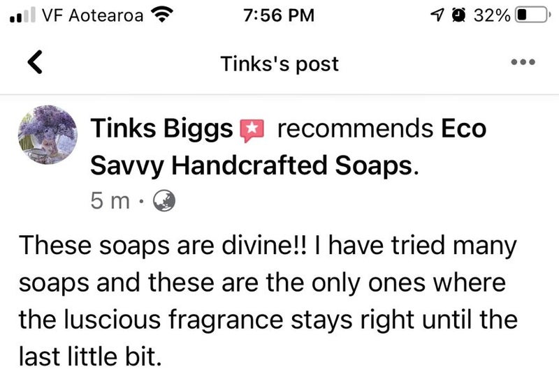 Eco Savvy Handcrafted Soap - Bailey's and Milk (with Shea Butter) Carousel 2