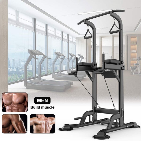 Power Tower Pull Up Bar for Home Gym, Multi Functional Pull Up Bar Stand Carousel 9