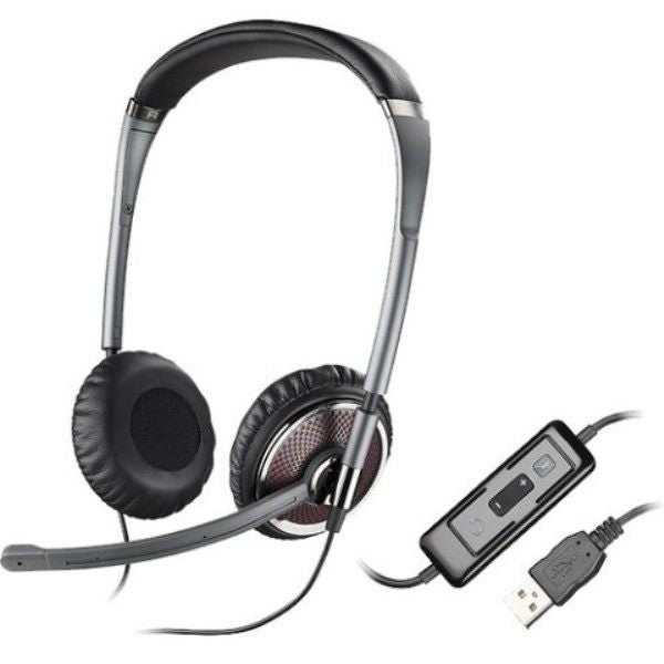 Plantronics USB OFFICE Headset Noise-canceling Blackwire C420-M Worth $139 Carousel 1