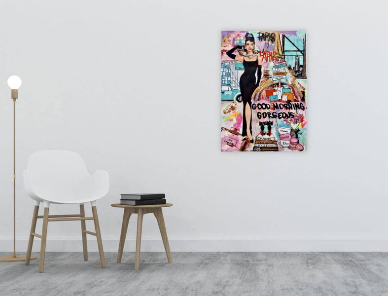 Free Shipping: Framed Canvas Wall Art Print - POP ART Carousel 2