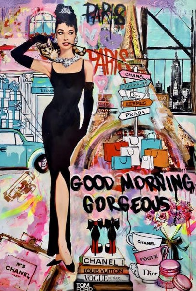 Free Shipping: Framed Canvas Wall Art Print - POP ART Carousel 1