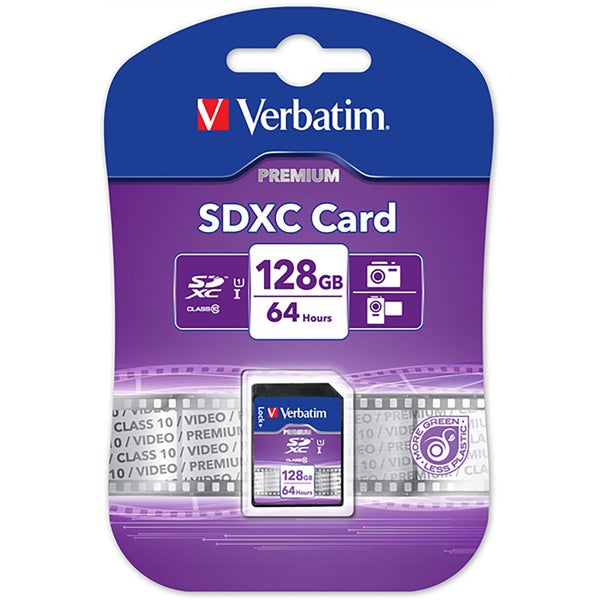 VERBATIM SDXC CARD 128GB CLASS 10 Carousel 1