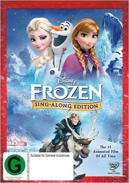 Disney: Frozen: Sing-Along Edition (DVD) - New!!!64532092075777110