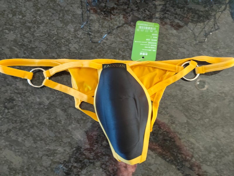 Mens Sexy Push up Crotchless Thong/G String in XL and 4 Colours to chose from Carousel 1