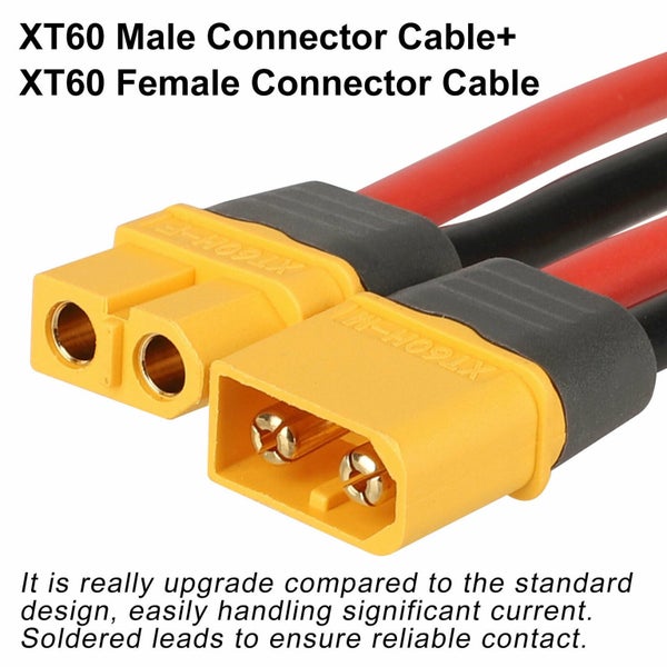 XT60 Male to XT60 Female Connector Wire Carousel 2