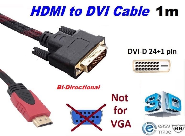 DVI TO HDMI Cable 1M Carousel 1