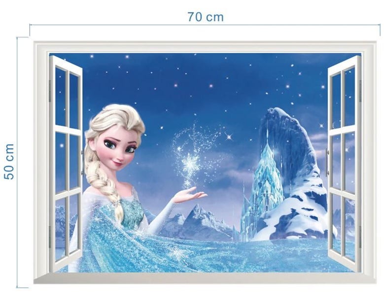 Frozen Wall Sticker Carousel 1