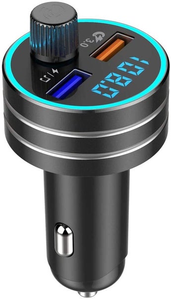 Quick Charge Bluetooth FM Transmitter Car Charger/ QC3.0 Wireless FM Adapter628638711470111113