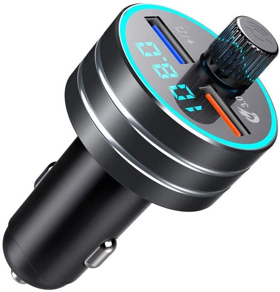 Quick Charge Bluetooth FM Transmitter Car Charger/ QC3.0 Wireless FM Adapter62863871147011111