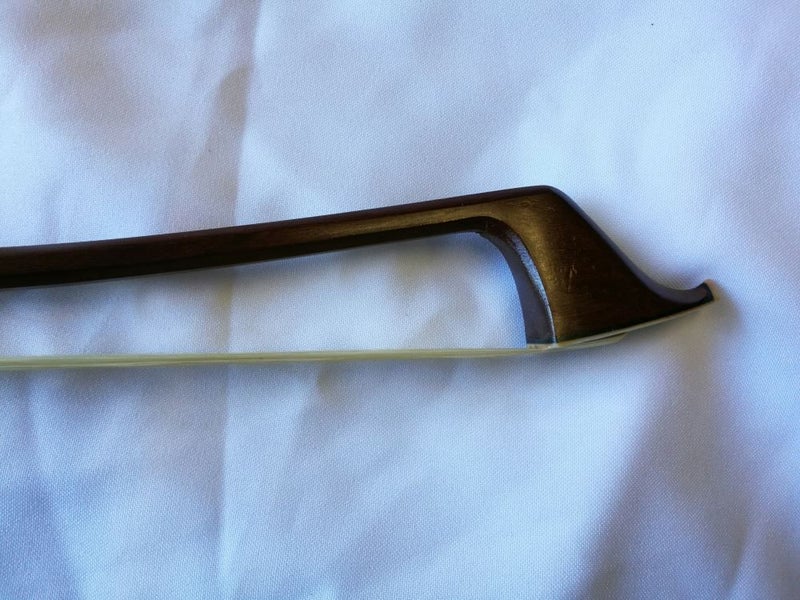 Good Quality Brazilwood German Model Double Bass Bow Carousel 3