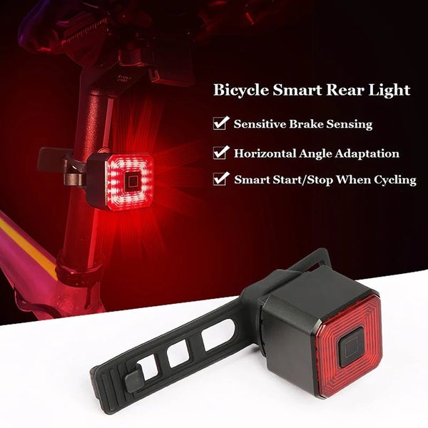 Smart Bike Light / Smart Tail Light / Smart Rear Light - Rechargeable Carousel 1