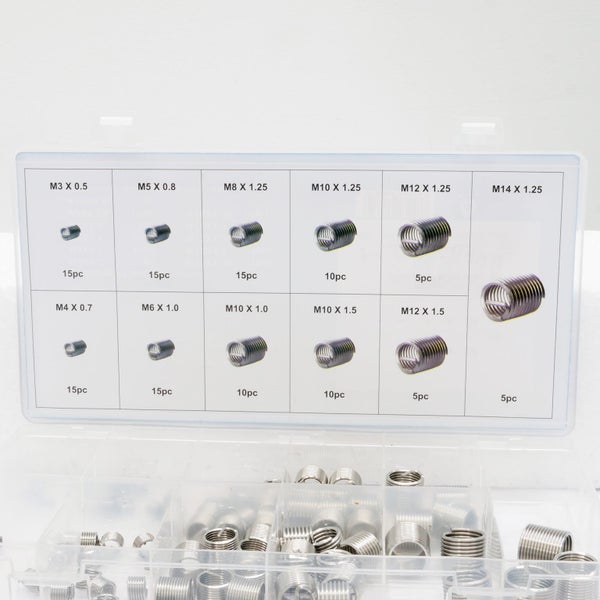 304 Stainless Thread Insert Kit Carousel 2