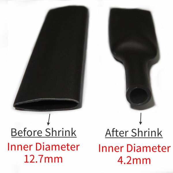 3:1 Ratio 15.4mm Adhesive Glue Lined Heat Shrink Tubing 40mm Sections 20PCS f... Carousel 2
