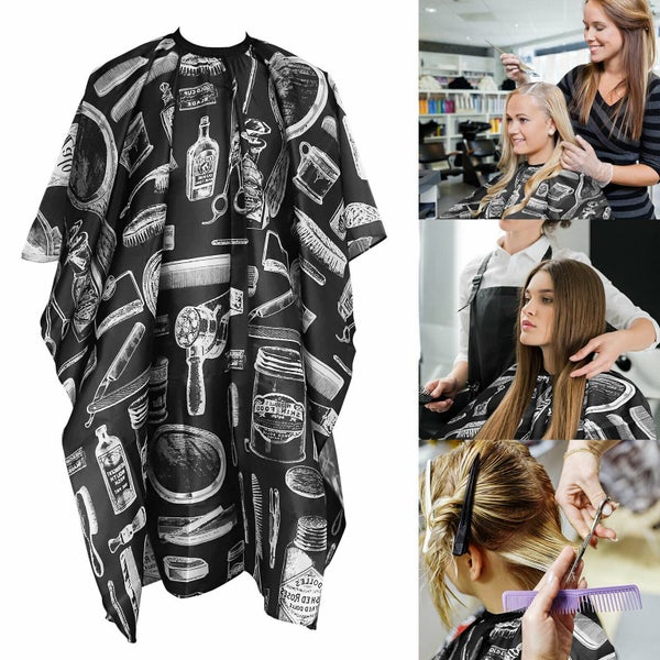 Salon Hair Cutting Clothes Barber Apron Carousel 1